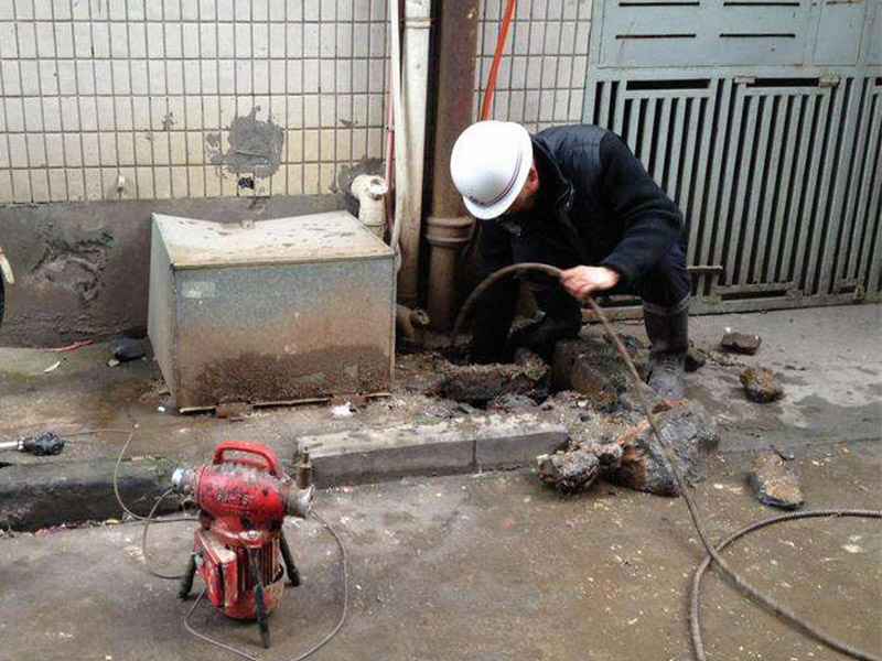 中原疏通下水道-洗菜池疏通